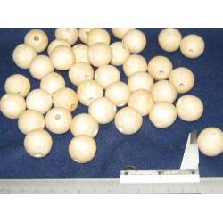 Намистини 20 мм (1000 шт), бук